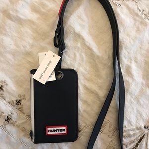 Hunter X Target Lanyard and wallet in black